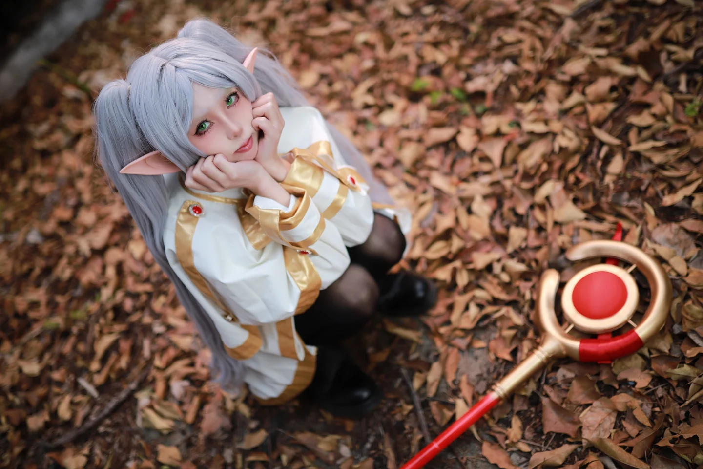 上杉绘梨落 - No.012 葬送的芙莉莲 [44P-536MB] tg@simisebaisi 【丝足阁】013.webp